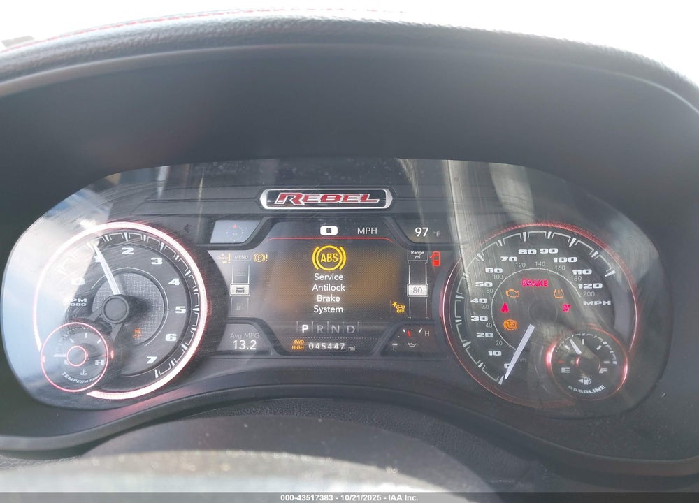 2022 RAM 1500 REBEL 4X4 5'7 BOX VIN: 1C6SRFLT4NN158883