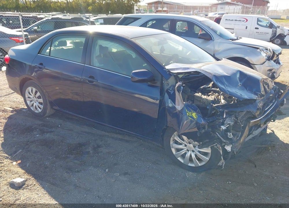 2013 TOYOTA COROLLA LE VIN: JTDBU4EE1DJ121905