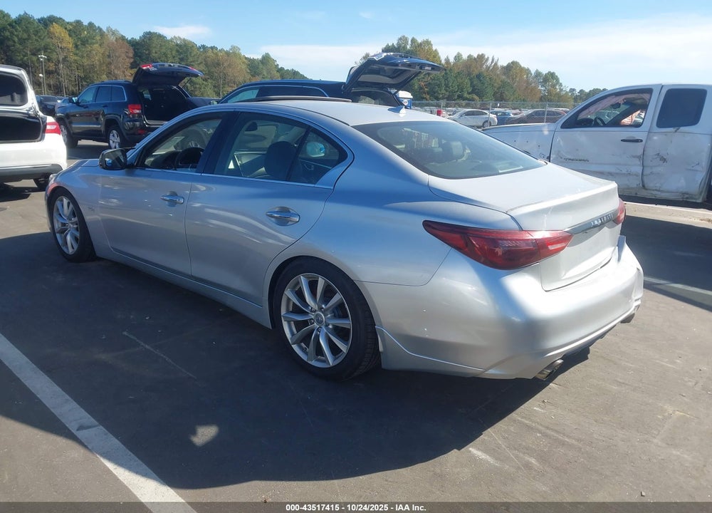 2019 INFINITI Q50 3.0T LUXE VIN: JN1EV7AR9KM553970