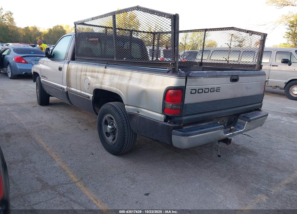 1998 DODGE RAM 1500 ST VIN: 3B7HC16Y6WM240480