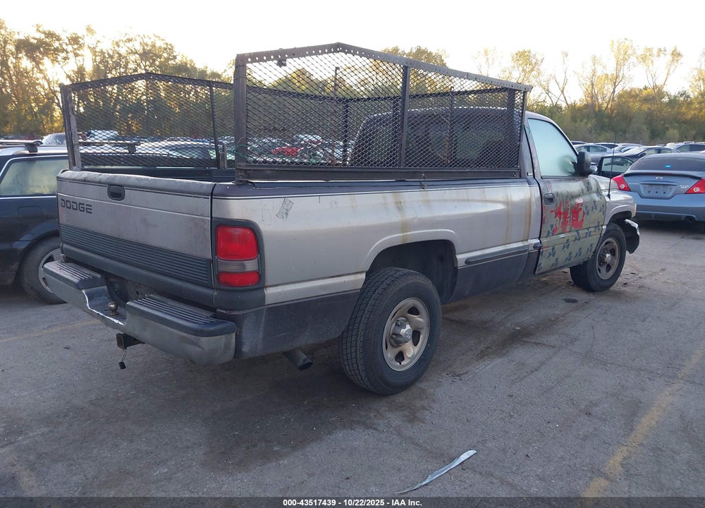 1998 DODGE RAM 1500 ST VIN: 3B7HC16Y6WM240480