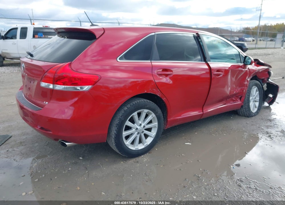 2012 TOYOTA VENZA LE VIN: 4T3ZA3BB1CU062558