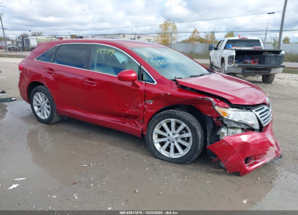 2012 TOYOTA VENZA LE VIN: 4T3ZA3BB1CU062558
