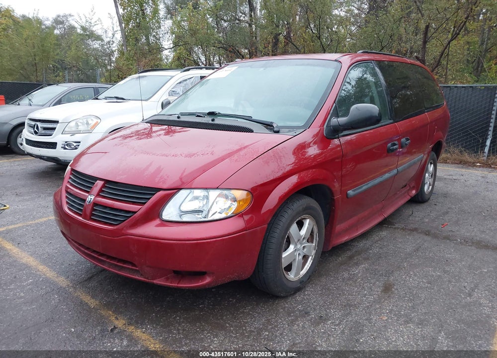 2007 DODGE GRAND CARAVAN SE VIN: 1D4GP24R47B165839