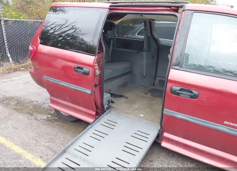 2007 DODGE GRAND CARAVAN SE VIN: 1D4GP24R47B165839
