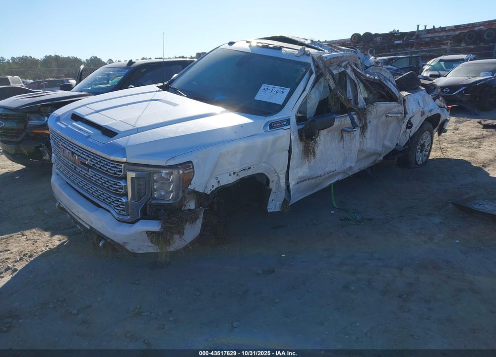 2020 GMC SIERRA 2500HD 4WD  STANDARD BED DENALI VIN: 1GT49RE70LF314704