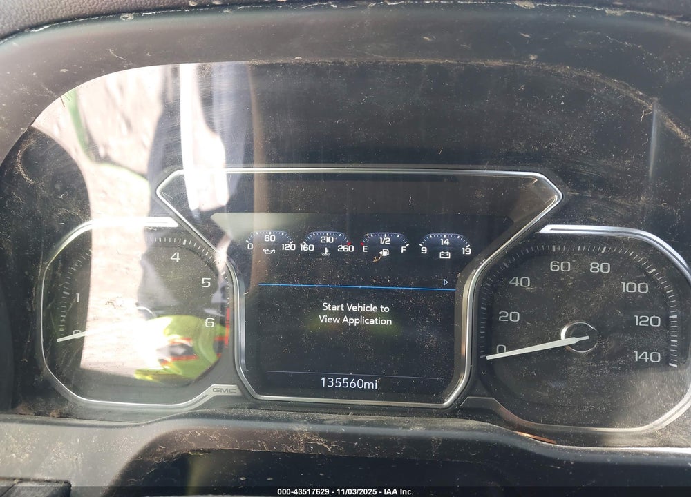 2020 GMC SIERRA 2500HD 4WD  STANDARD BED DENALI VIN: 1GT49RE70LF314704