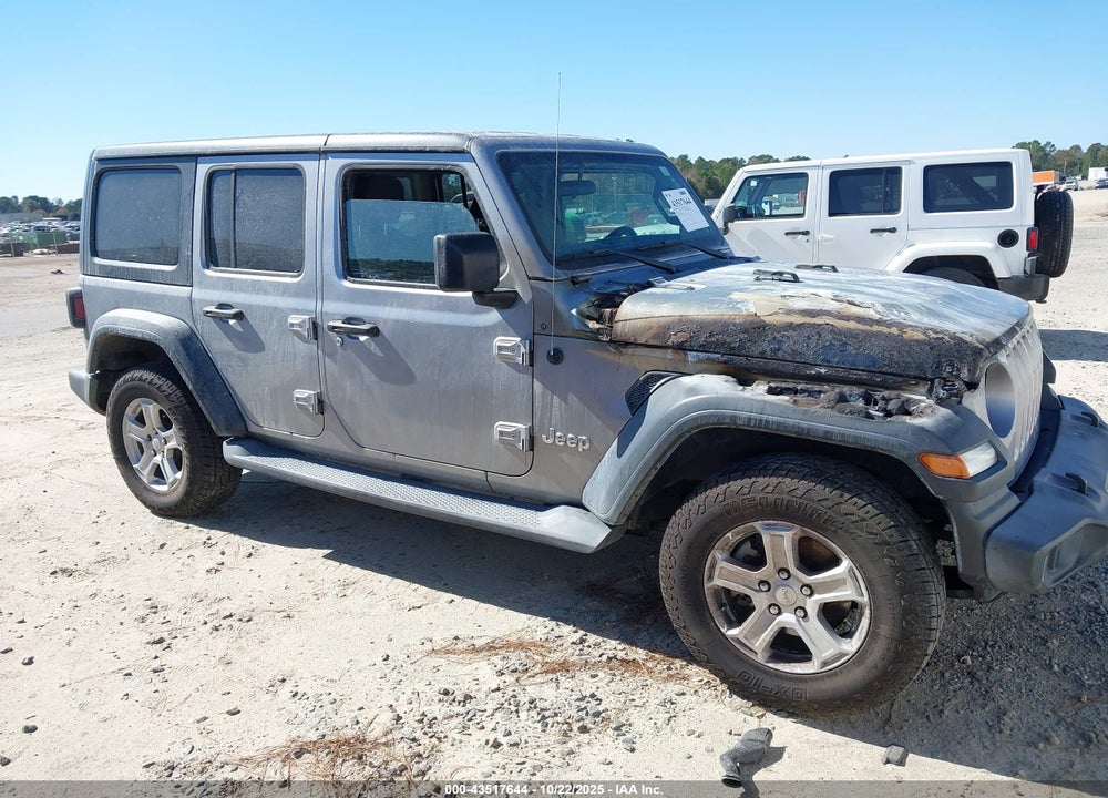 2018 JEEP WRANGLER UNLIMITED VIN: 1C4HJXDG2JW129663