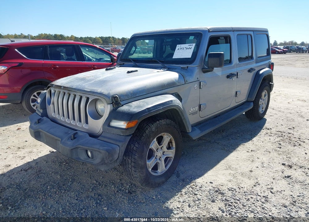 2018 JEEP WRANGLER UNLIMITED VIN: 1C4HJXDG2JW129663