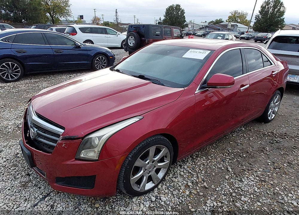 2013 CADILLAC ATS LUXURY VIN: 1G6AB5RA2D0121497