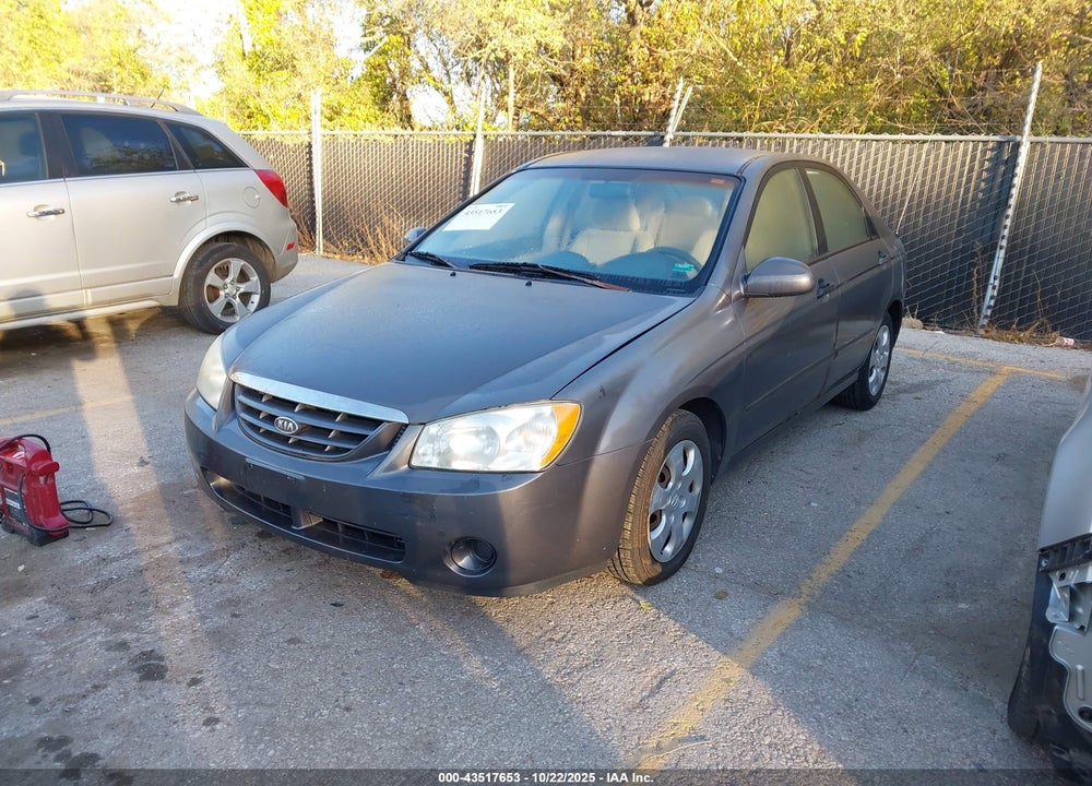 2006 KIA SPECTRA EX/LX/SX VIN: KNAFE121365306609