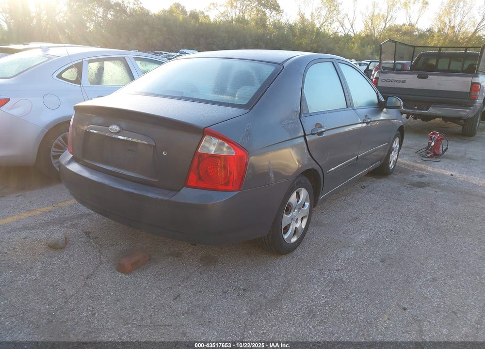 2006 KIA SPECTRA EX/LX/SX VIN: KNAFE121365306609