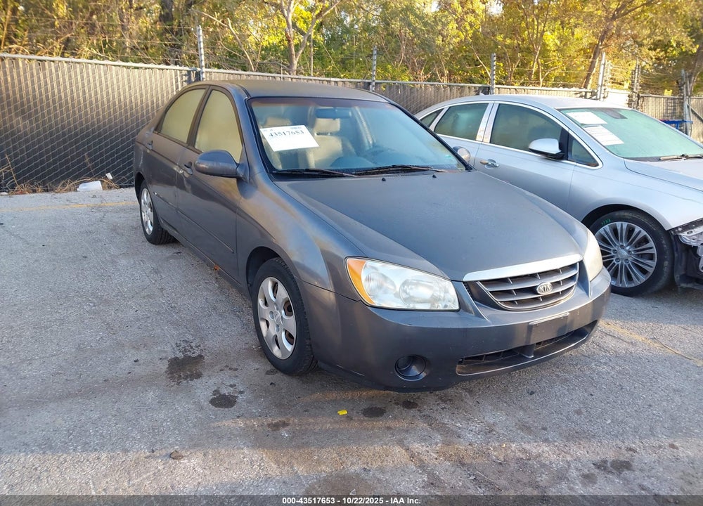 2006 KIA SPECTRA EX/LX/SX VIN: KNAFE121365306609