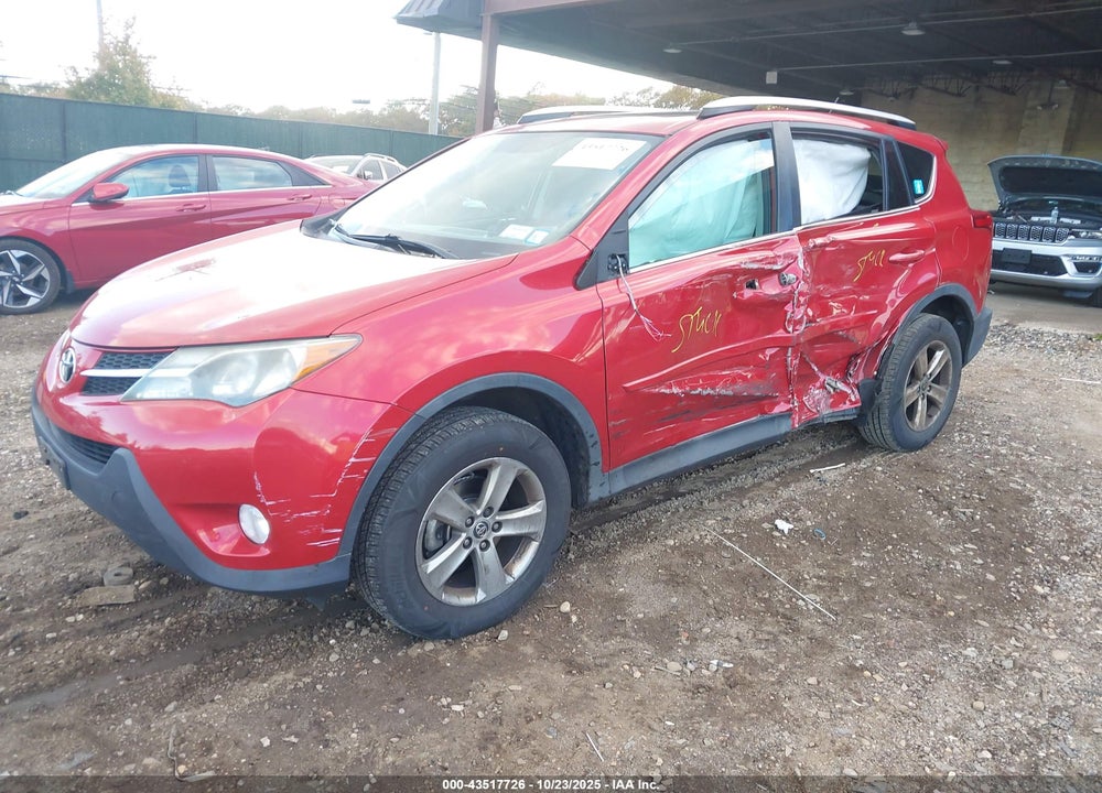 2015 TOYOTA RAV4 XLE VIN: 2T3RFREV1FW268929