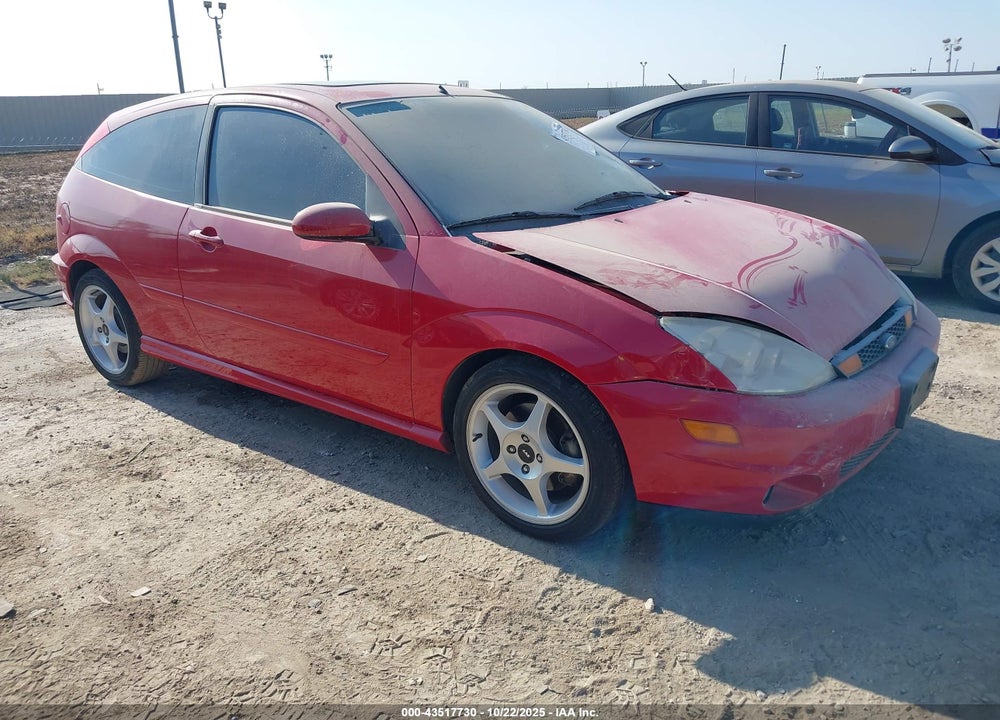 2002 FORD FOCUS SVT VIN: 3FAHP39572R213471