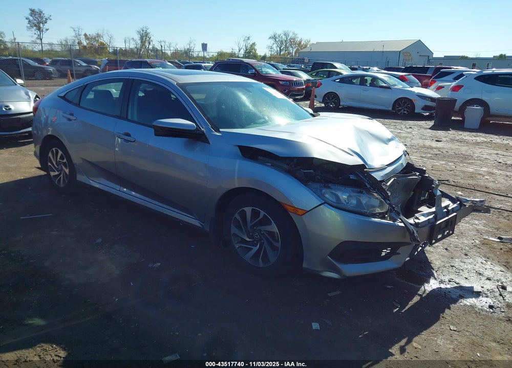 2017 HONDA CIVIC EX VIN: 19XFC2F73HE044806