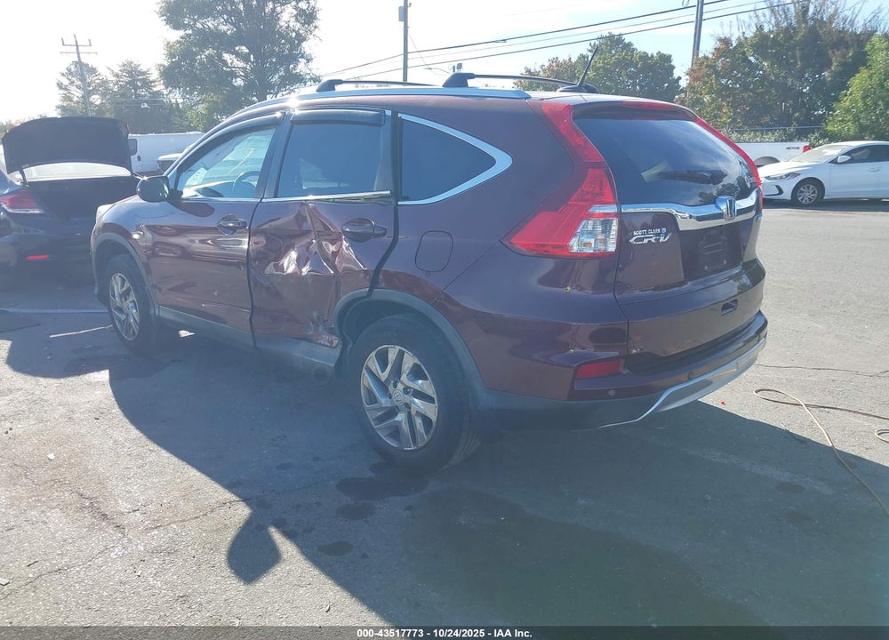 2015 HONDA CR-V EX-L VIN: 2HKRM4H78FH682576