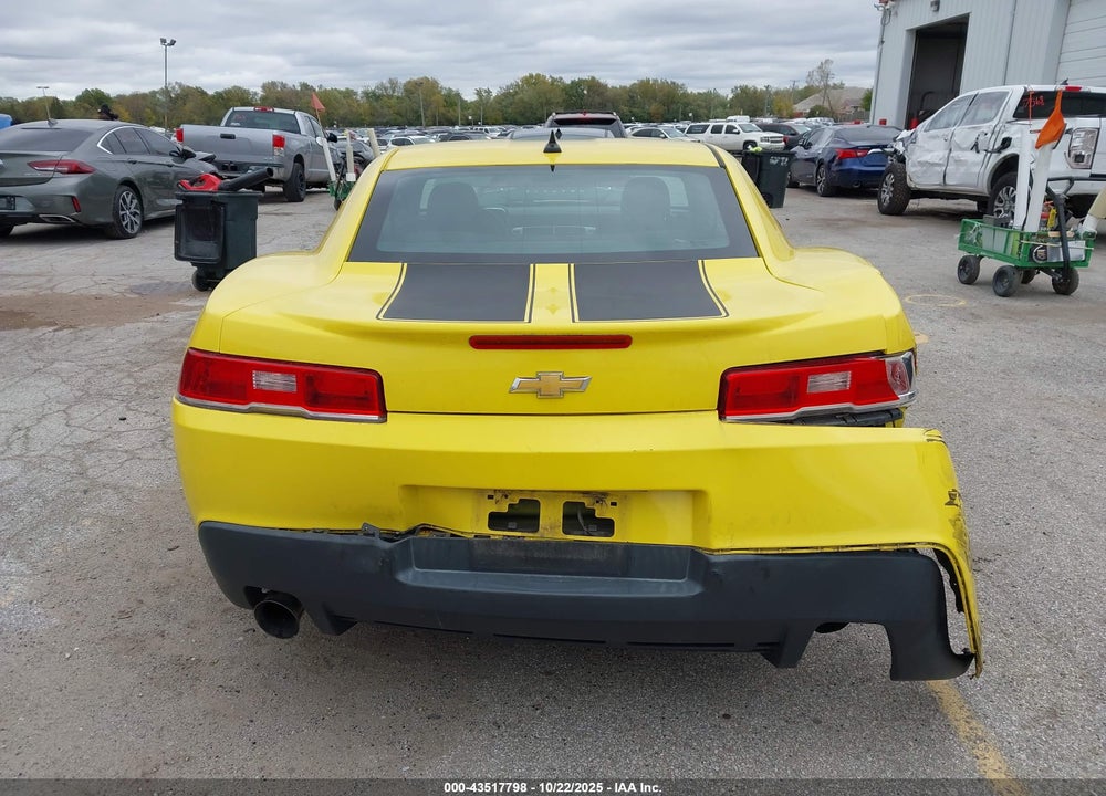 2015 CHEVROLET CAMARO 2LS VIN: 2G1FB1E30F9298442
