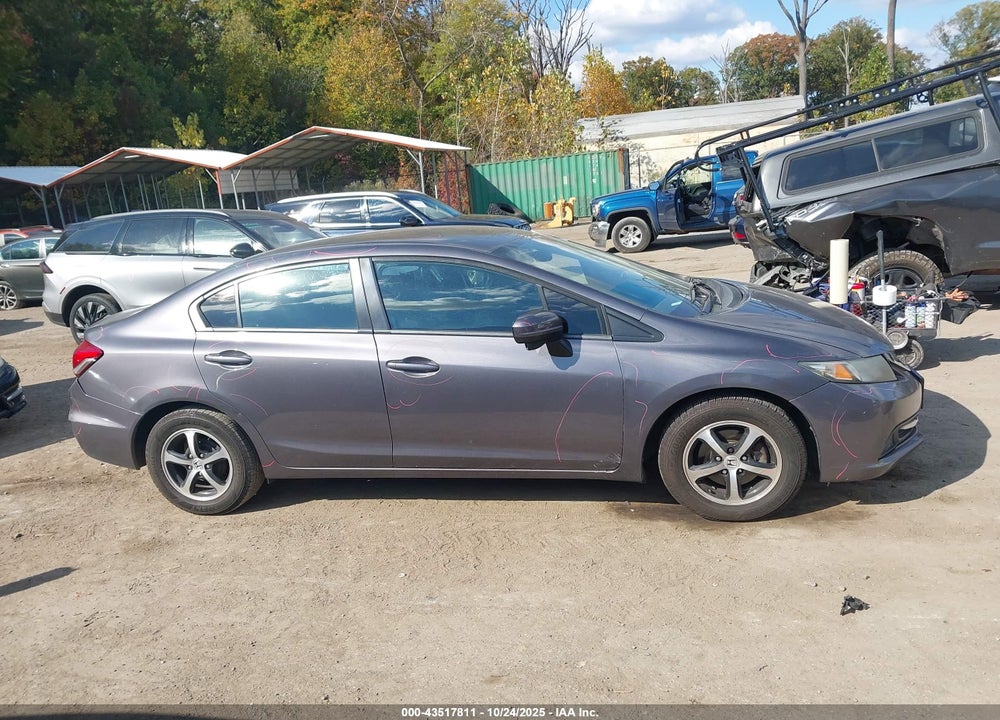 2015 HONDA CIVIC SE VIN: 19XFB2F73FE240888