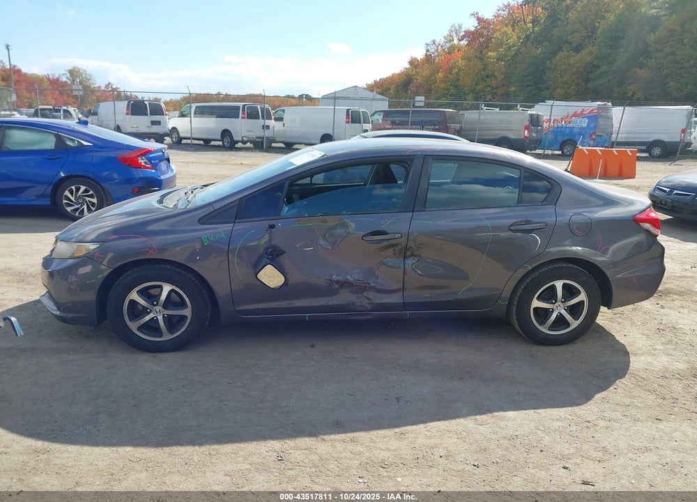 2015 HONDA CIVIC SE VIN: 19XFB2F73FE240888