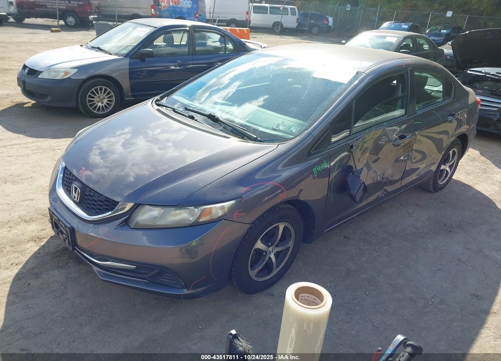 2015 HONDA CIVIC SE VIN: 19XFB2F73FE240888