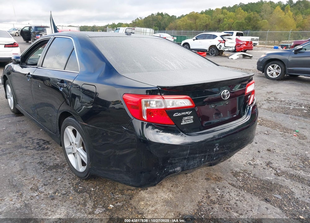 2012 TOYOTA CAMRY SE VIN: 4T1BF1FK5CU024891