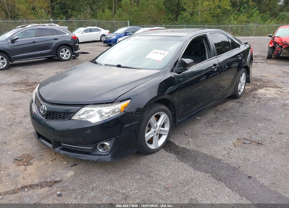 2012 TOYOTA CAMRY SE VIN: 4T1BF1FK5CU024891