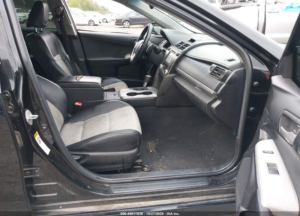 2012 TOYOTA CAMRY SE VIN: 4T1BF1FK5CU024891