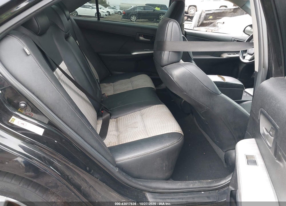 2012 TOYOTA CAMRY SE VIN: 4T1BF1FK5CU024891