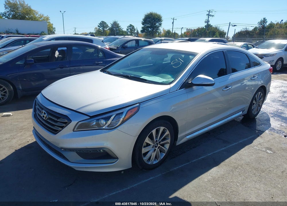 2015 HYUNDAI SONATA SPORT VIN: 5NPE34AF4FH057434