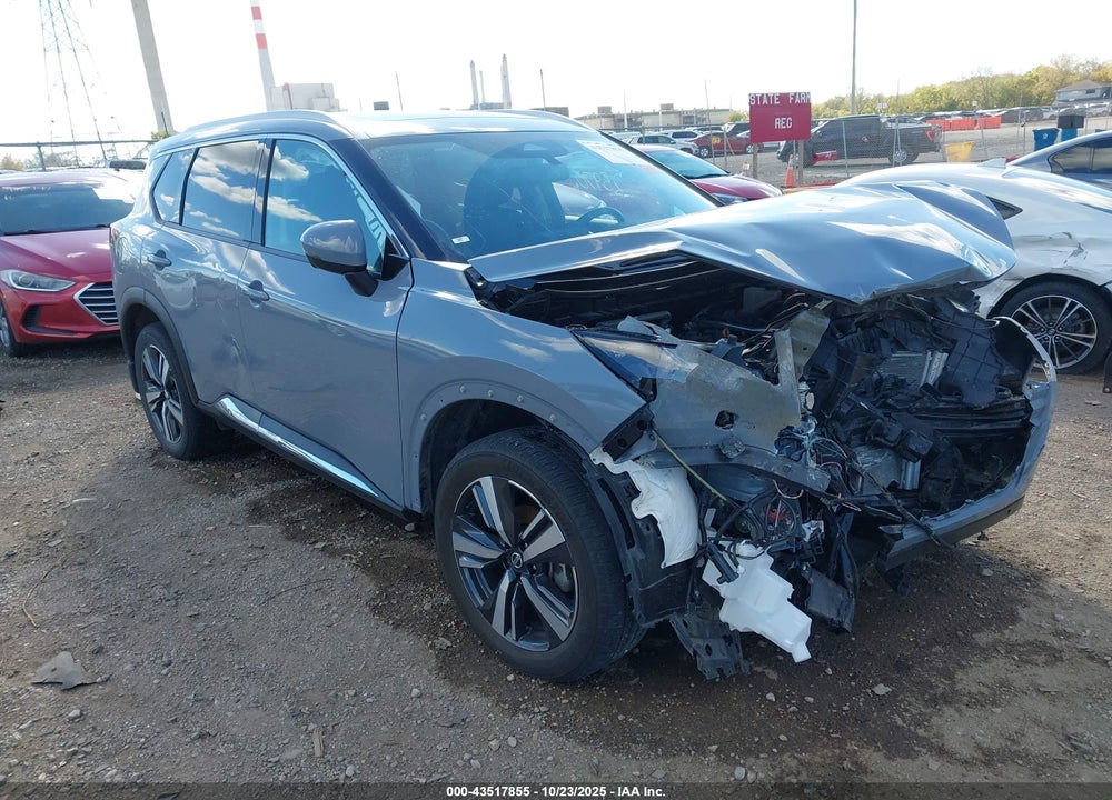 2021 NISSAN ROGUE PLATINUM INTELLIGENT AWD VIN: JN8AT3DD0MW312708