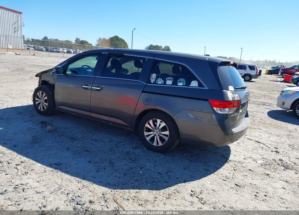 2015 HONDA ODYSSEY EX-L VIN: 5FNRL5H61FB017825