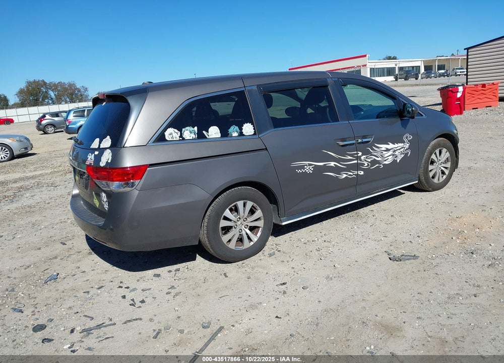 2015 HONDA ODYSSEY EX-L VIN: 5FNRL5H61FB017825