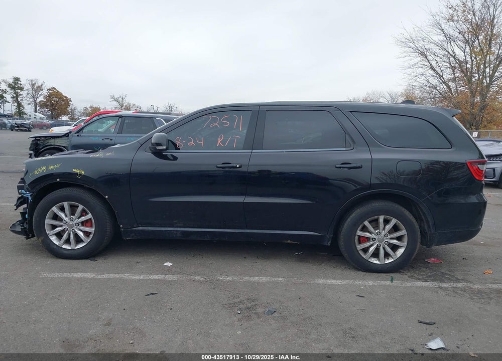 2022 DODGE DURANGO R/T VIN: 1C4SDJCT9NC221112