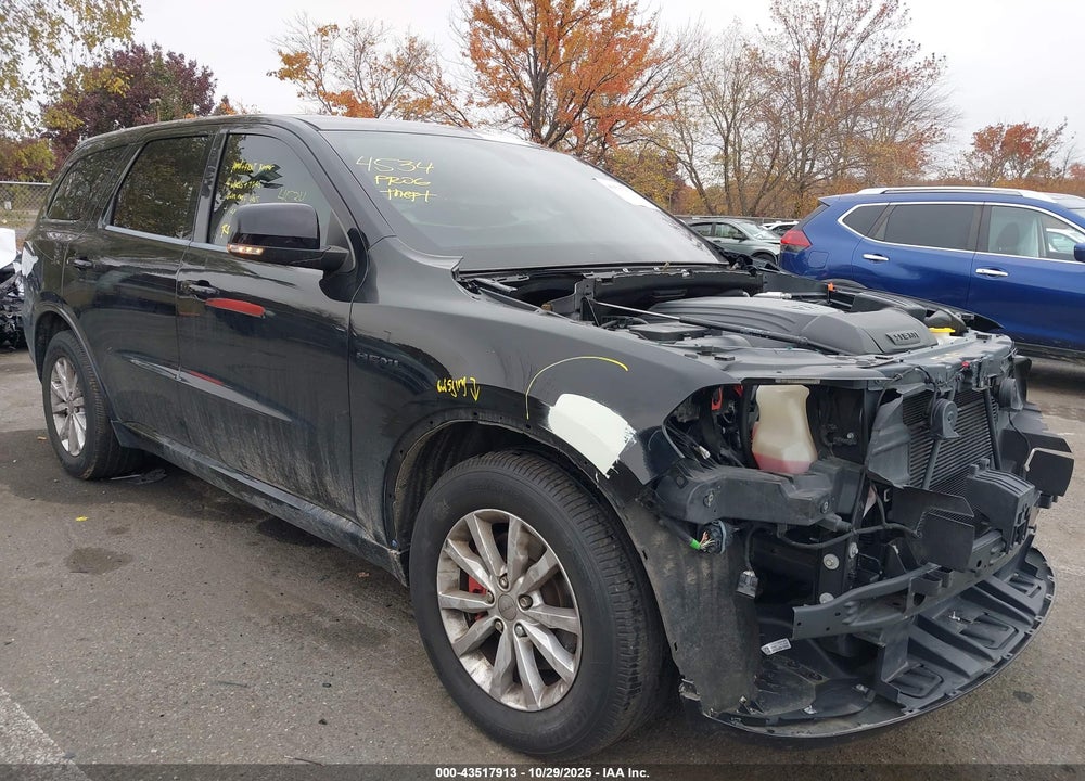 2022 DODGE DURANGO R/T VIN: 1C4SDJCT9NC221112