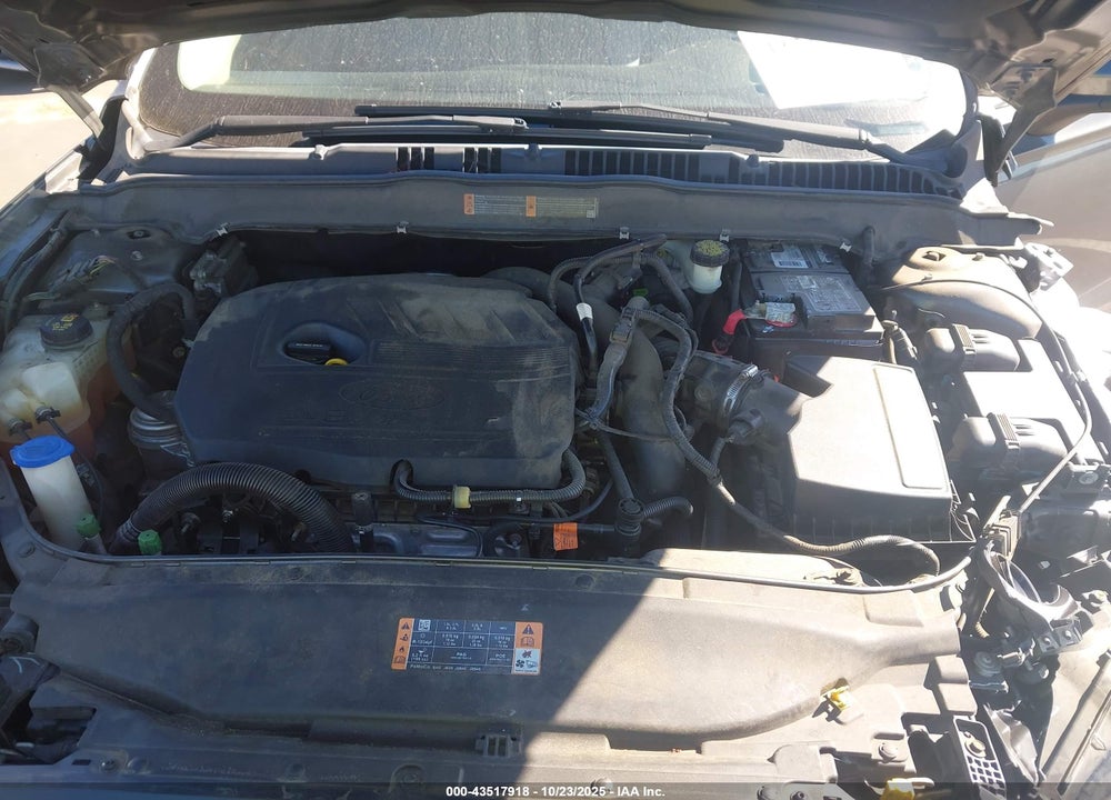 2017 FORD FUSION VIN: 3FA6P0HD0HR253821