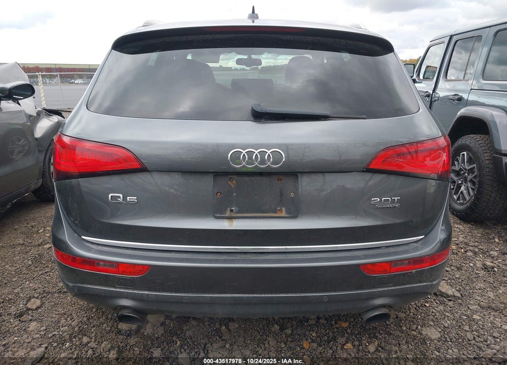 2015 AUDI Q5 2.0T PREMIUM VIN: WA1LFAFPXFA088882
