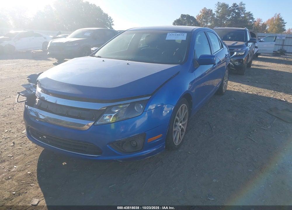 2011 FORD FUSION VIN: 3FAHP0HA0BR106954