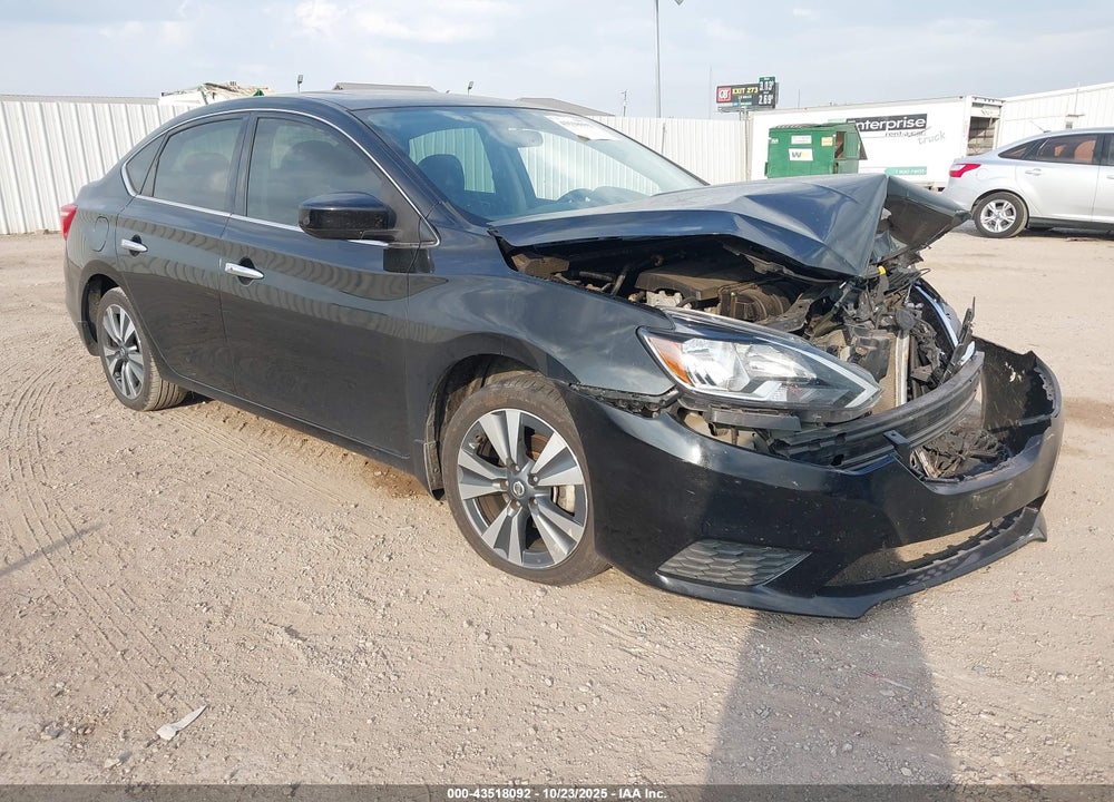 2019 NISSAN SENTRA SV VIN: 3N1AB7AP6KY453487