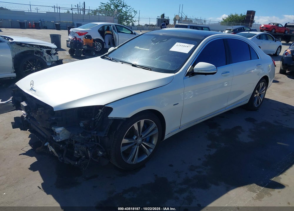 2016 MERCEDES-BENZ S 550 PLUG-IN HYBRID VIN: WDDUG6DB4GA254056