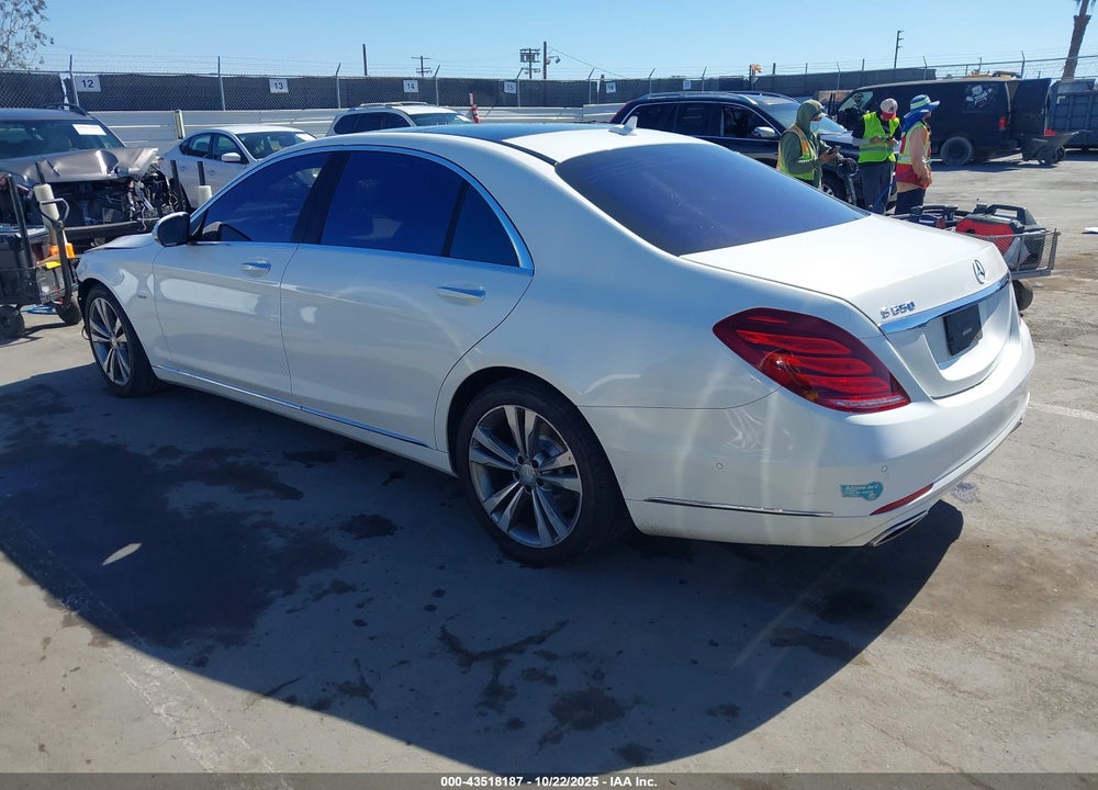 2016 MERCEDES-BENZ S 550 PLUG-IN HYBRID VIN: WDDUG6DB4GA254056
