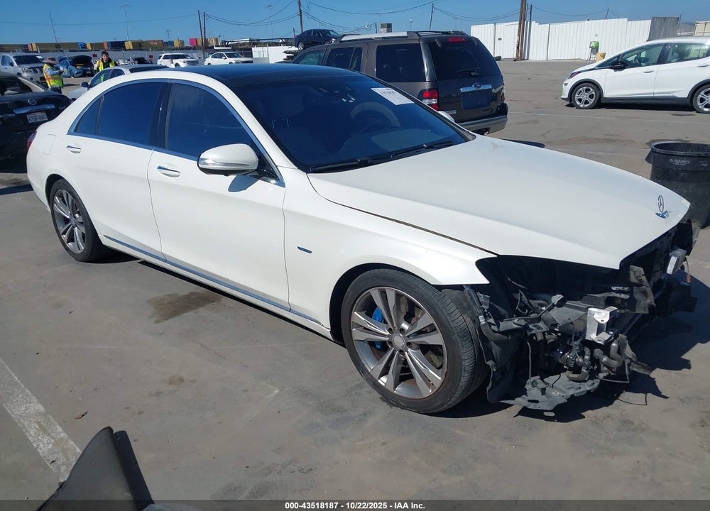 2016 MERCEDES-BENZ S 550 PLUG-IN HYBRID VIN: WDDUG6DB4GA254056