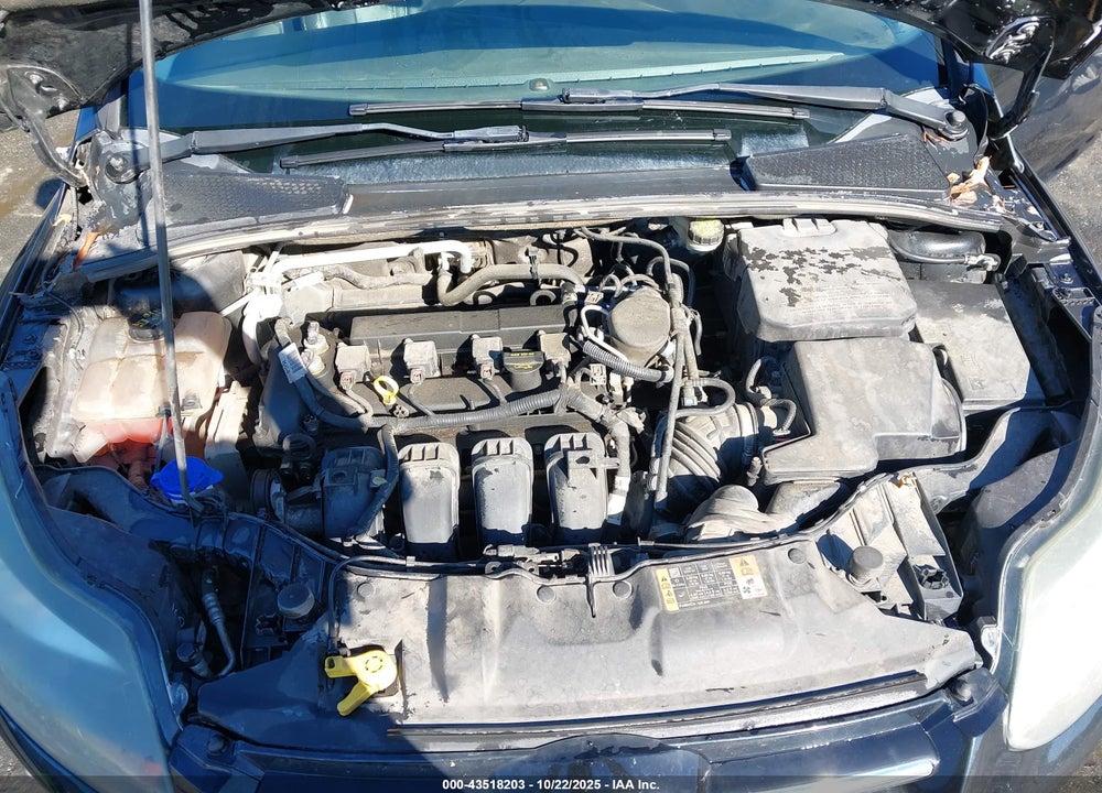 2014 FORD FOCUS TITANIUM VIN: 1FADP3J22EL338915