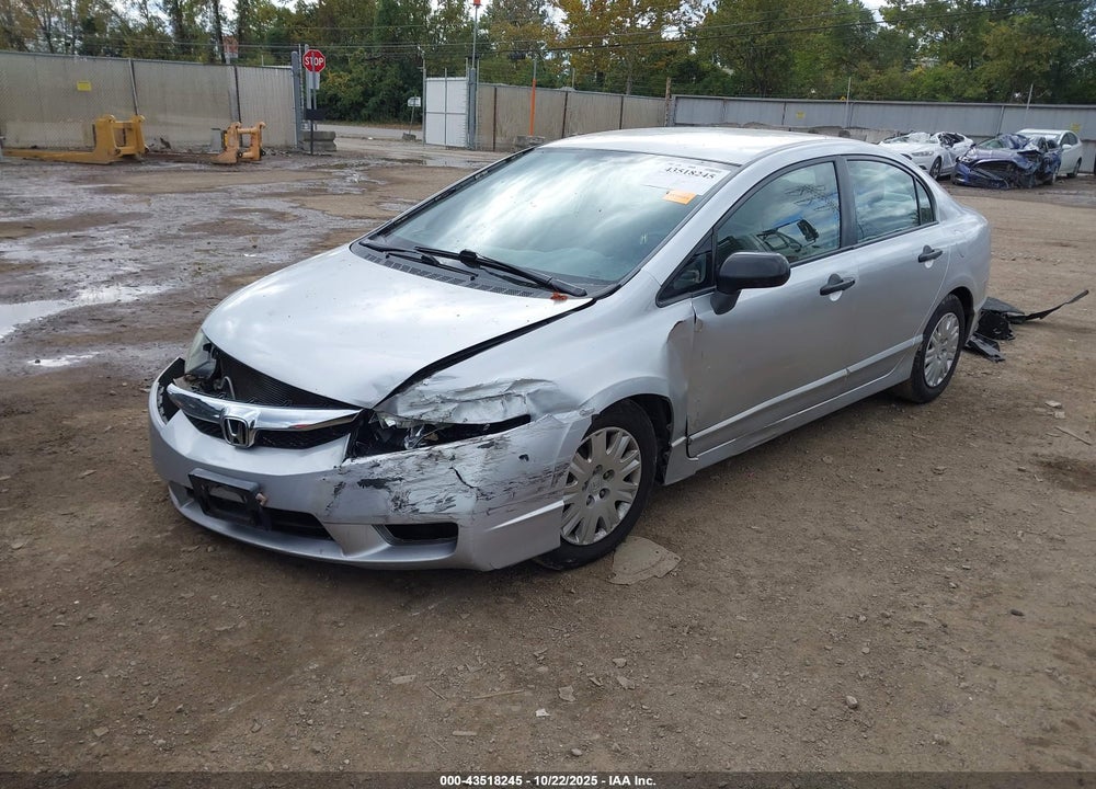 2010 HONDA CIVIC VP VIN: 2HGFA1F32AH561152
