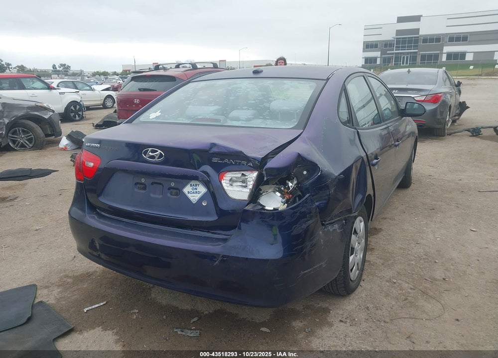 2008 HYUNDAI ELANTRA GLS/SE VIN: KMHDU46D68U388164