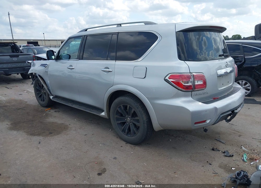 2019 NISSAN ARMADA PLATINUM VIN: JN8AY2NC3K9585431