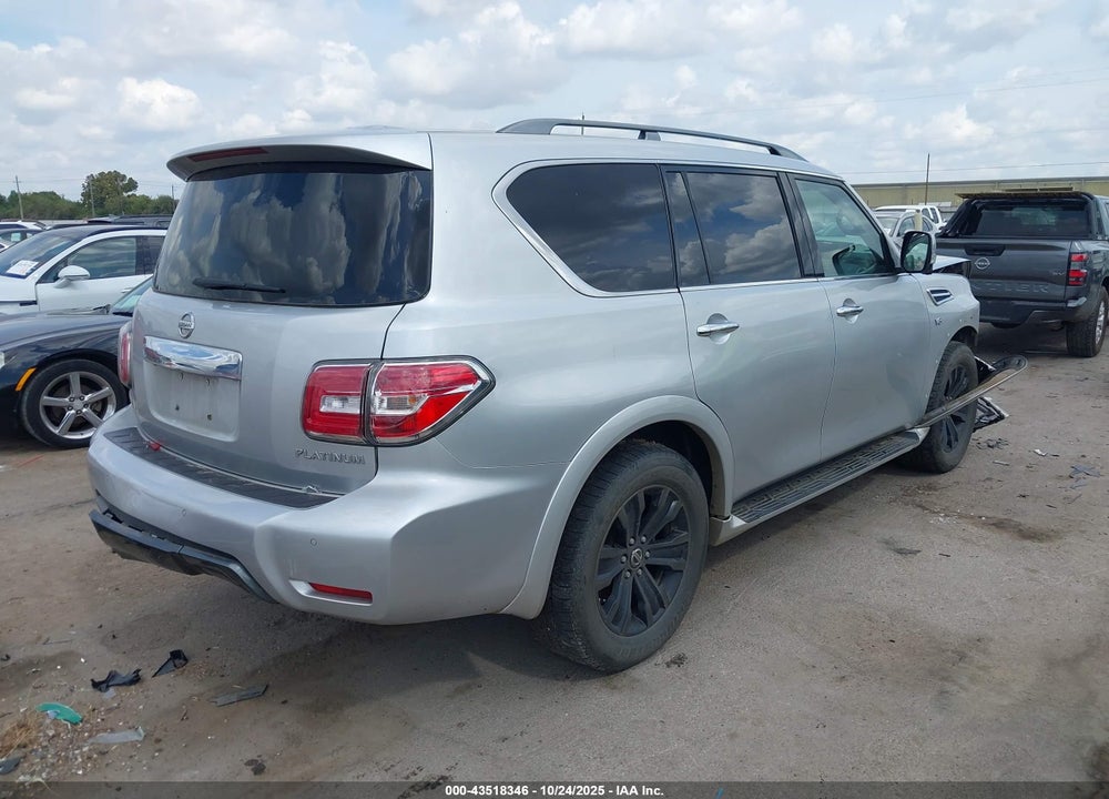 2019 NISSAN ARMADA PLATINUM VIN: JN8AY2NC3K9585431
