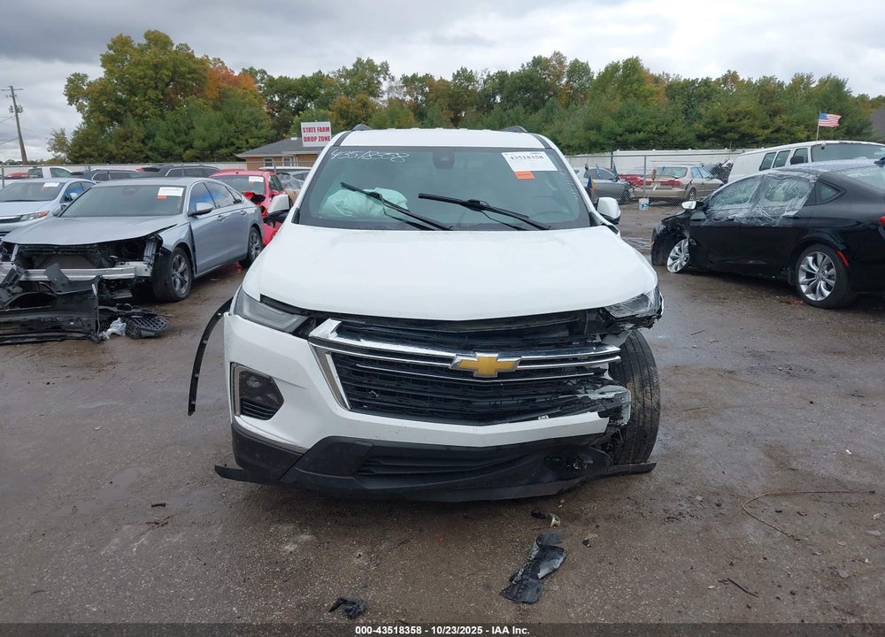 2023 CHEVROLET TRAVERSE FWD LT CLOTH VIN: 1GNERGKW2PJ161015