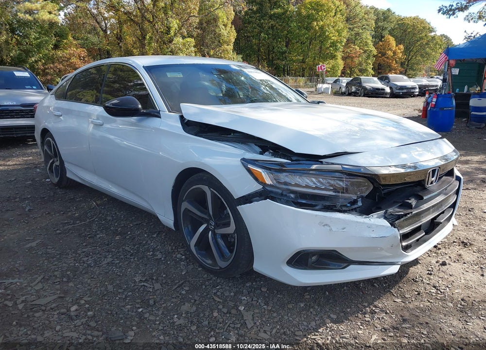 2022 HONDA ACCORD SPORT VIN: 1HGCV1F37NA105403