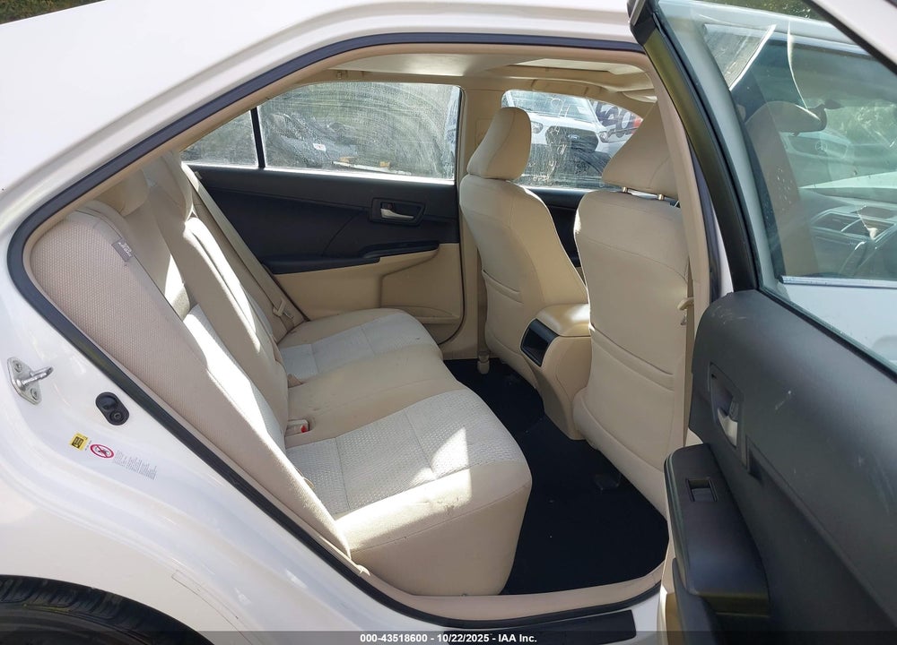2012 TOYOTA CAMRY LE VIN: 4T1BF1FK6CU512098